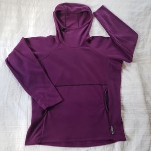Melanzana Microgrid Hoodie Phlox